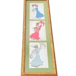 Earl Christy University College Girl Postcard Art Print Harvard Ivy League